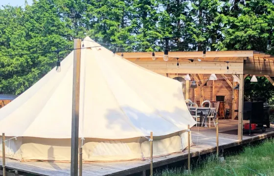 コットンテントの外観